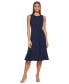 Women's Sleeveless Ruched-Front Dress