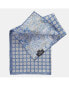 Фото #2 товара Men's Assisi - Large Silk Pocket Square for Men