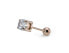 Fine bronze single earring Diana 23075RG