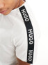 Hugo Bodywear sporty logo t-shirt in white