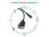 Фото #5 товара Equip USB-C to Serial (DB9) Cable - M/M - 1.5m - Black - 1.5 m - USB Type-C - DB-9 - Male - Male