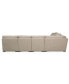 Фото #32 товара Radley Fabric 6-Piece Chaise Sectional with Wedge, Created for Macy's