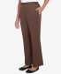 Women's Wine Country Side Seam Pocket Medium Length Pant