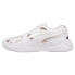 Puma Trc Mira Glam Lace Up Womens Pink, White Sneakers Casual Shoes 38675301
