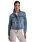 Women's Button-Down Denim Trucker Jacket