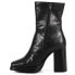 Diba True Mont Pelier Platform Womens Black Casual Boots 43411-001 8 - фото #3