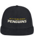 Фото #1 товара Men's Black Pittsburgh Penguins Snapback Hat