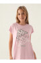 Фото #1 товара Футболка для малышей Kappa Для девочек Тишет 5-15 лет Пыльно-розовая