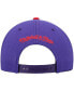 Фото #5 товара Men's Purple and Red Toronto Raptors Hardwood Classics Team Two-Tone 2.0 Snapback Hat