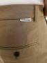 Jack & Jones relaxed fit pleat fron chino in beige