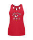 ფოტო #4 პროდუქტის Women's Red Kansas City Chiefs 2024 NFL Training Camp Tank Top