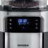 SEVERIN KA 4814 - Drip coffee maker - Coffee beans - Ground coffee - Built-in grinder - 1000 W - Black - Stainless steel