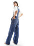 Фото #3 товара Tommy Jeans Daisy dungarees in dark wash