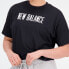 NEW BALANCE Relentless Heathertech Cropped short sleeve T-shirt