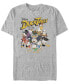 Фото #1 товара Men's Ducktales Group Short Sleeve T-Shirt