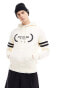 Tommy Hilfiger laurel monotype hoodie in cream