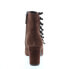 Фото #12 товара David Tate Mood Womens Brown Extra Wide Suede Zipper Casual Dress Boots 9