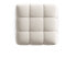 Pouf BELLIS Hochglanz Beige - фото #6