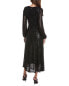 Taylor Stretch Sequin Maxi Dress Women's Black 2