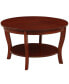 Фото #1 товара 30" Medium-Density Fiberboard American Heritage Round Coffee Table
