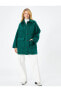 Фото #3 товара Пальто Koton Oversize Coat Buttoned&nbsp;Detail