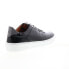 Фото #8 товара Bruno Magli Falcone BM2FCNA0 Mens Black Leather Lifestyle Sneakers Shoes 11