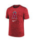 Men's Red Los Angeles Angels Logo Velocity Performance T-shirt