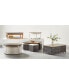 Фото #6 товара Dawnwood 42" Wood Round Cocktail Nesting Table, Created for Macy's