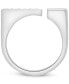 ფოტო #3 პროდუქტის Diamond Open Square Ring (1/6 ct. t.w.) in 10k White Gold, Created for Macy's