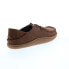 Фото #8 товара Clarks Pilton Wallabee 26165829 Mens Brown Nubuck Loafers Casual Shoes 8