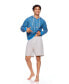 Фото #3 товара Пижама Joe Boxer мужская с влагоотводящими шортами из вафельного полотна