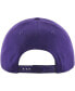 ფოტო #3 პროდუქტის Men's Purple Los Angeles Lakers Ring Tone Hitch Snapback Hat