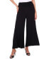 Фото #1 товара Women's Smocked-Waist Wide-Leg Pants