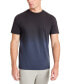 Фото #1 товара Men's 4-Way Stretch Dip-Dyed T-Shirt