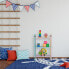 Фото #8 товара Стеллаж для детей Relaxdays Buntes Kinderregal mit 3 Ablagen