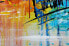 Фото #11 товара Картина KUNSTLOFT Ручная живопись 'Силуэт небоскребов Цюриха'