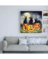 Фото #3 товара Kathleen Parr McKenna Haunting Halloween Night II No Border Canvas Art - 19.5" x 26"