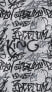 Фото #2 товара Обои Livingwalls Фототапет Граффити Серо-чёрные