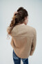 Фото #6 товара Короткая куртка из мягкой ткани ZARA
