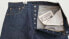 Levis 501 Shrink To Fit Button Fly Jeans Straight Leg Color Blue Rigid 0000