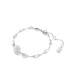 Snowflake White Rhodium Plated Idyllia Bracelet