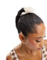 Фото #1 товара True Decadence chiffon corsage flower hair clip in light grey