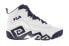 Фото #2 товара Fila MB 1BM00055-125 Mens White Leather Athletic Basketball Shoes