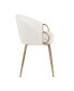 Фото #2 товара Claire Contemporary Glam Chair Leather