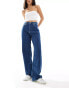 Calvin Klein Jeans high rise relaxed jean in mid wash Mittelblauer Denim, W30 L30 - фото #1