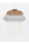LCWAIKIKI Classic Polo Yaka Kısa Kollu Çizgili Erkek Tişört Tişört