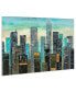 Фото #4 товара Urban Lights I II Frameless Free Floating Tempered Glass Panel Graphic Wall Art, 48" x 32" x 0.2"