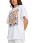 ფოტო #9 პროდუქტის Juniors' Printed Sweet Sunshine T-Shirt