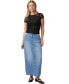 ფოტო #4 პროდუქტის Women's Becca Gathered Short Sleeve T-shirt