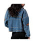 Women's Chicago Bears First Finish Medium Denim Full-Button Jacket